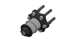 RCD Accessory drive arbor assembly is for an applicati without a Crank Support